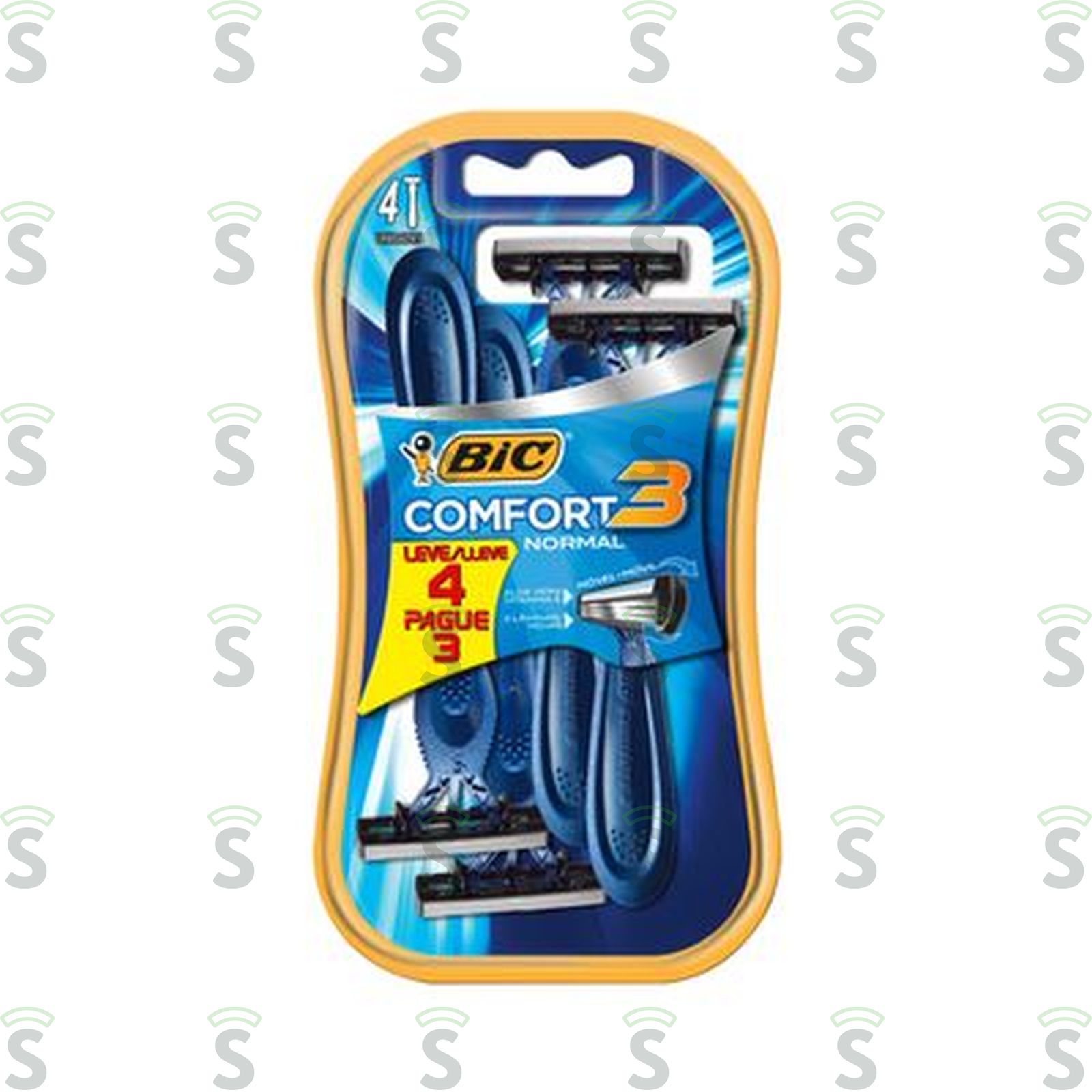 Aparelho de barbear Bic Comfort3 4UN