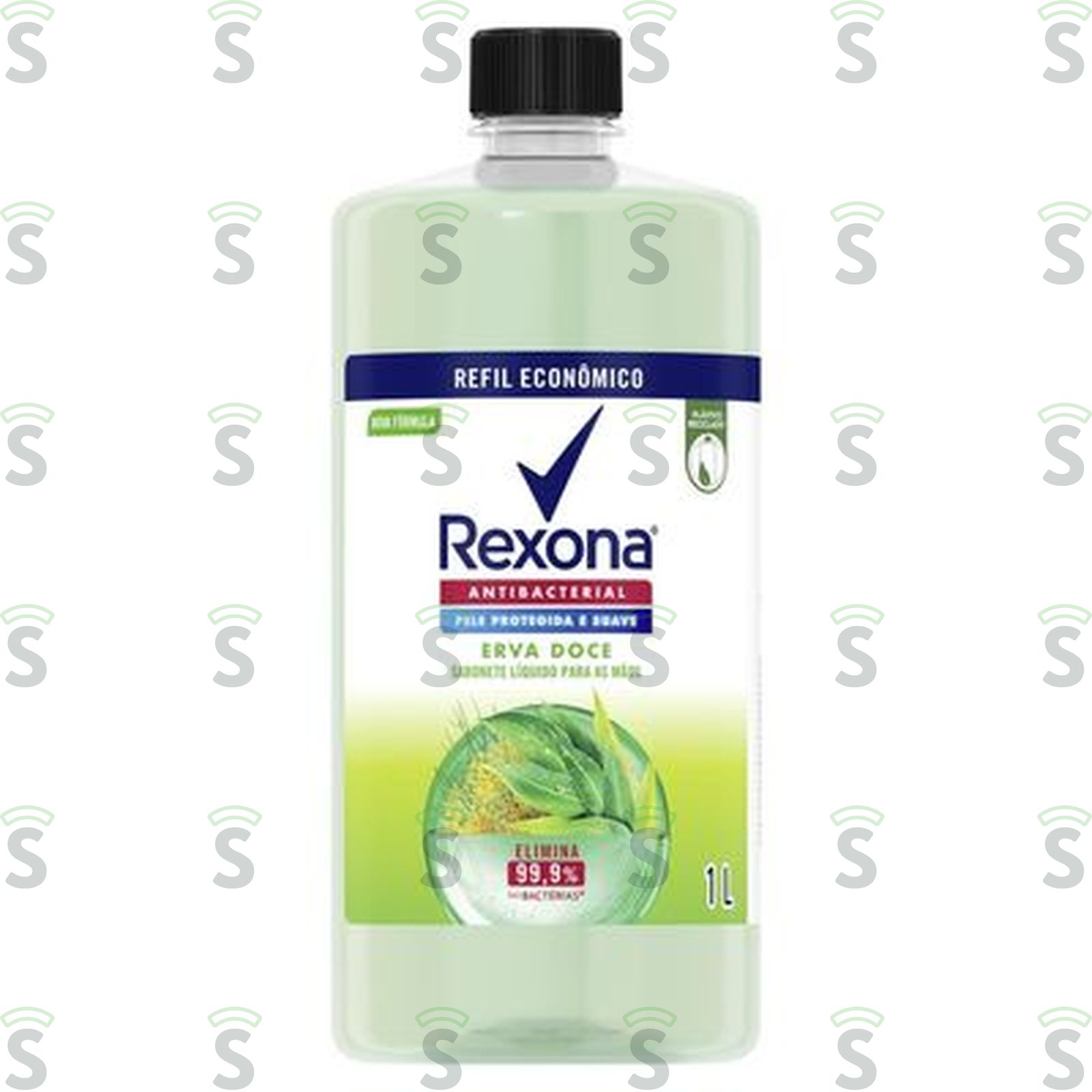 Sabonete Líquido Rexona Antibacterial Erva-Doce Frasco 1lt - Refil