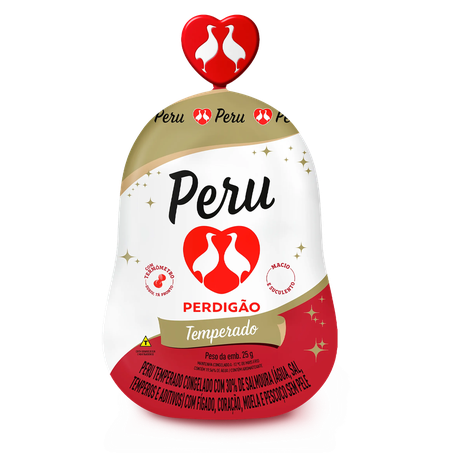 Peru PERDIGÃO Temperado (Peso aprox. Peça 4kg)
