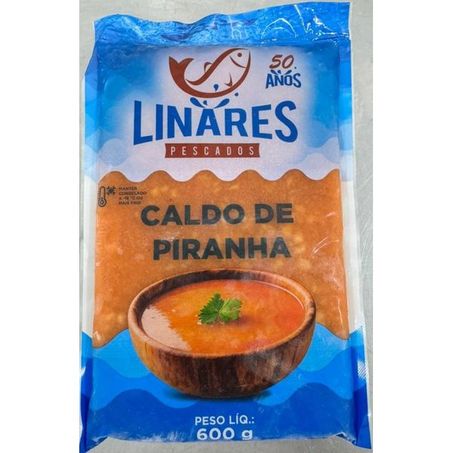 CALDO DE PIRANHA CONGELADO MAR E RIO 600G