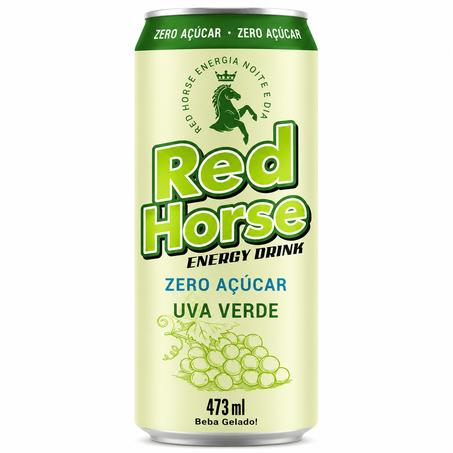 Energetico red horse uva verde zero 473ml