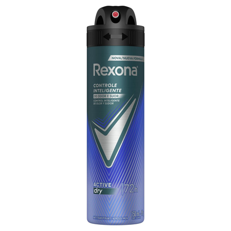 Desodorante Aerossol Rexona 150ml - Masculino - Active Dry