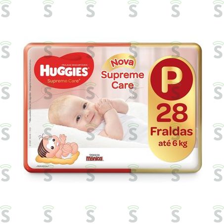  Huggies-fralda Supreme Care p C/28