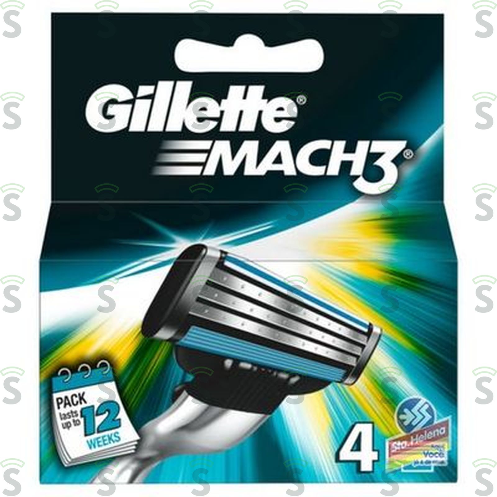 Gillette-mach 3 refil regular promo
