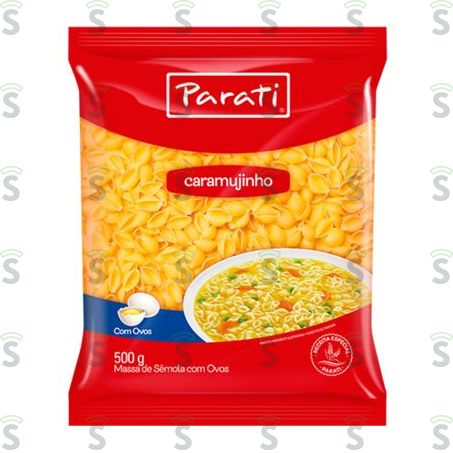 Massa Parati Caramujinho Cort 500g