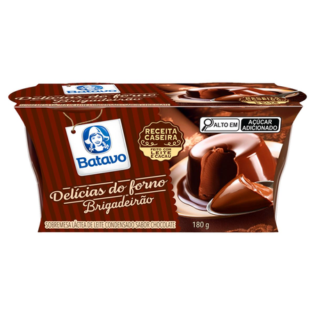 Sobremesa Batavo 180g - Brigadeirão