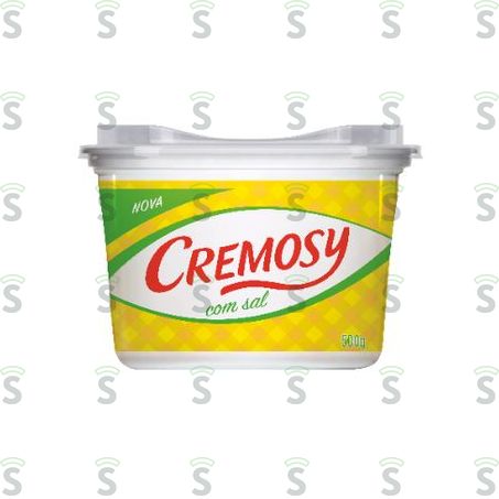  Margarina Cremosy Com Sal Embalagem 500g