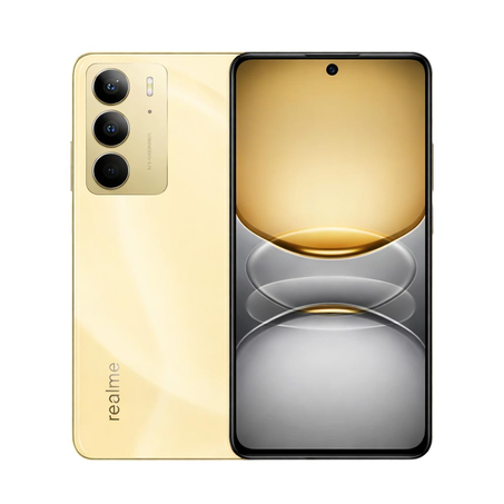 Celular Realme C75 Armazenamento 256gb - Tela 6,72 - 8gb Ram - 5G - Câmera 50mp - Inteligência Artificial - Dourado