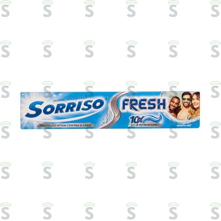  Gel Dental Sorriso Menta Hit Fresh Caixa 90gr