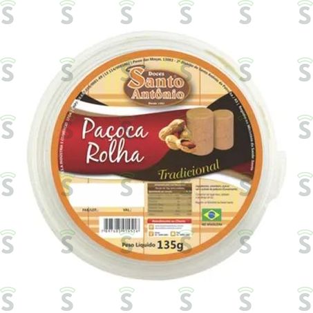  Doce de Amendoim Santo Antônio Paçoca Rolha Pote 135g
