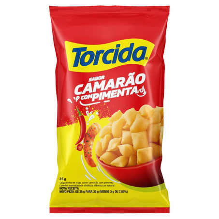 Salgadinho Torcida Elma Chips 35g - Camarão