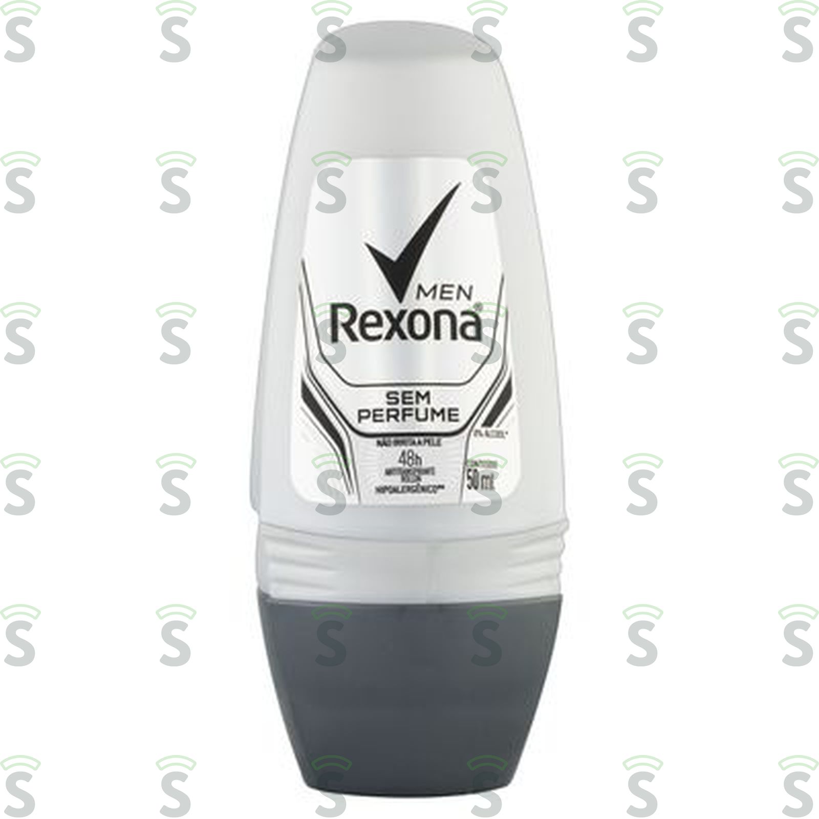 Antitranspirante Roll-On Rexona Men sem Perfume Rolo 50ml