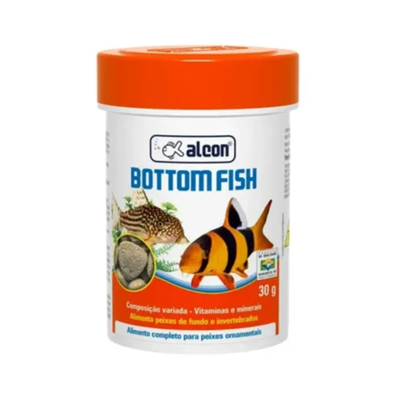 ração para peixes alcon bottom fish 30g