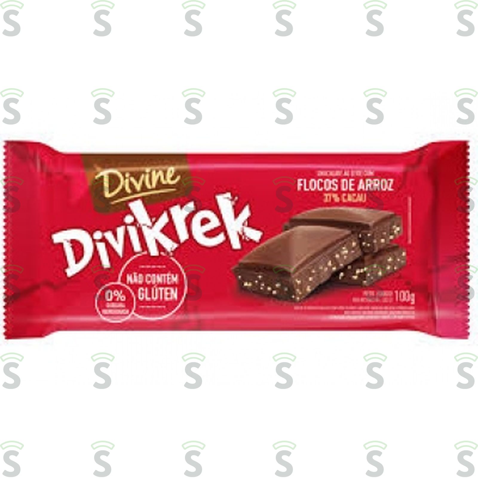 Chocolate Divikrek Flocos De Arroz Divine 100G