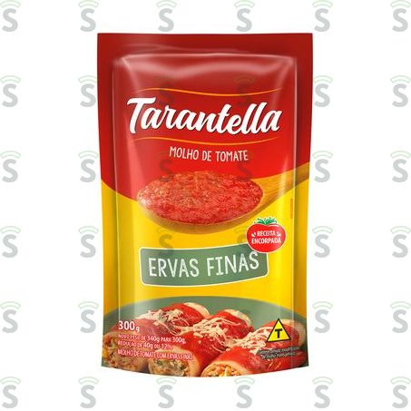  Molho Tom Tarantella Ervas Sc 300g