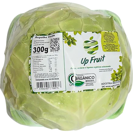 Repolho Verde 300g - Orgânico