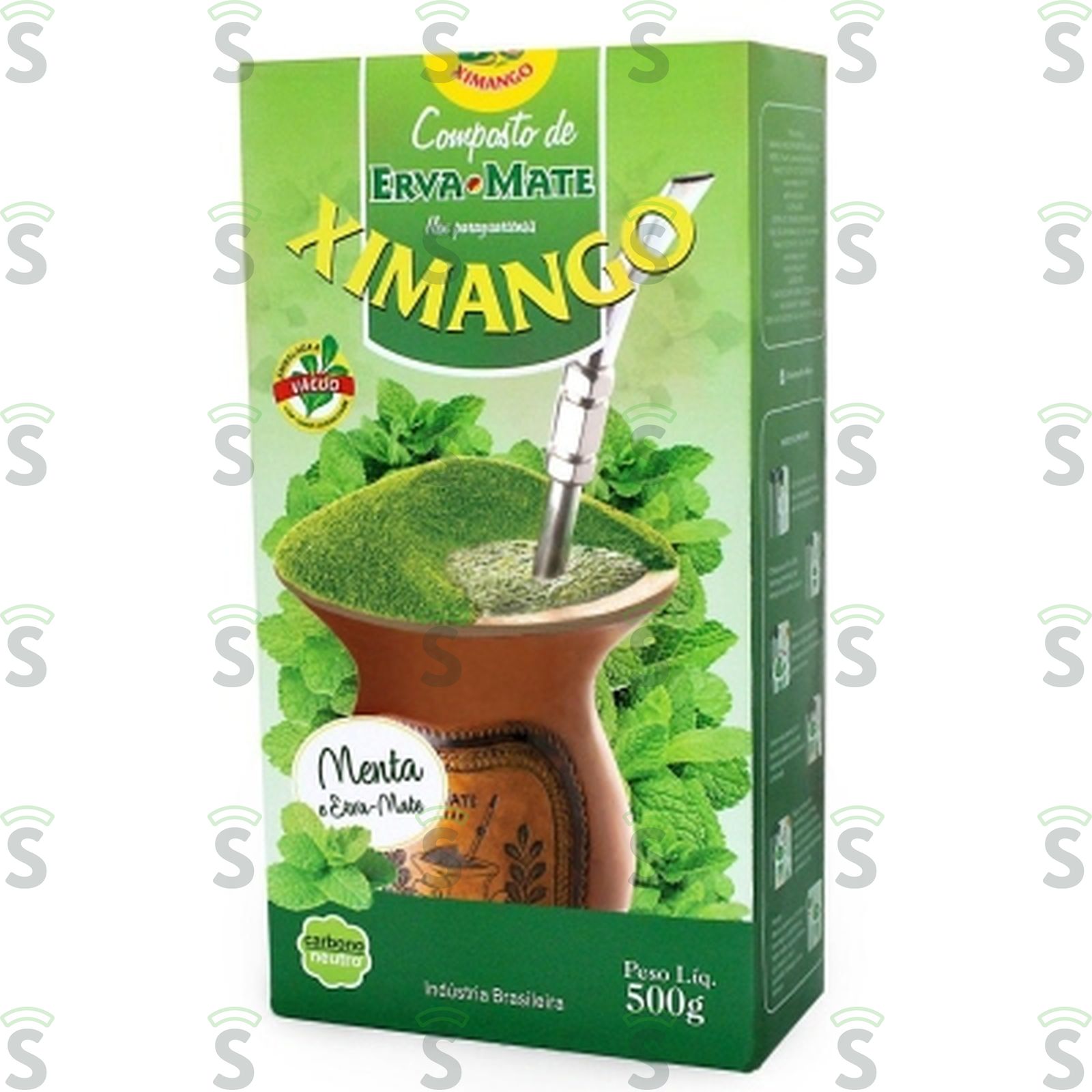 Erva Mate Ximango Sabor Menta Embalagem 500G