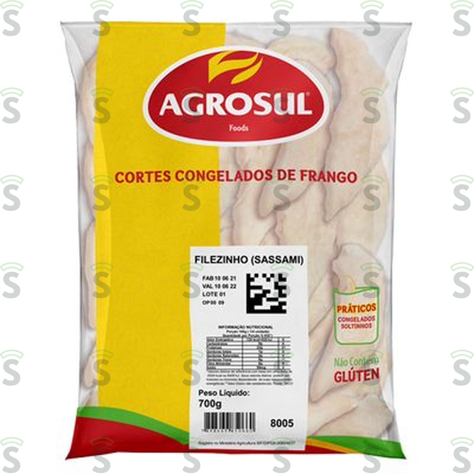 Filezinho Sassami Agrosul Congelado 700G