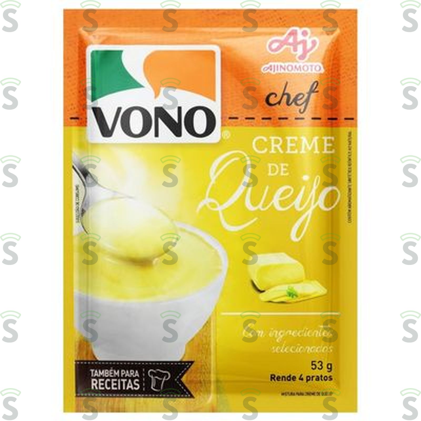 Sopa Vono Chef Creme de Queijo 53G