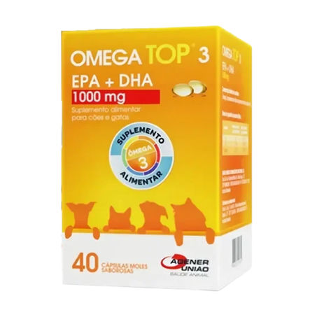 Omega top 1000 c/40 capsulas