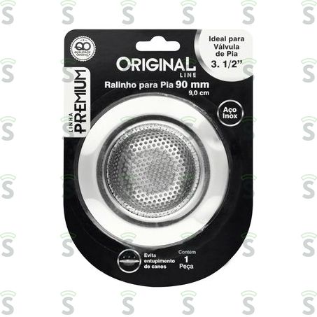  Ralo P/ Piá Inox 9cm
