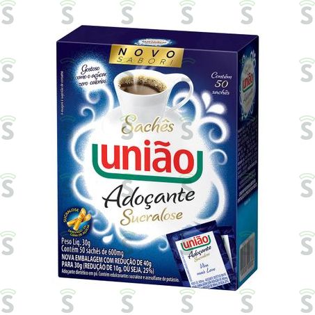  Acucar Uniao Diet Sucralose Sh 30g