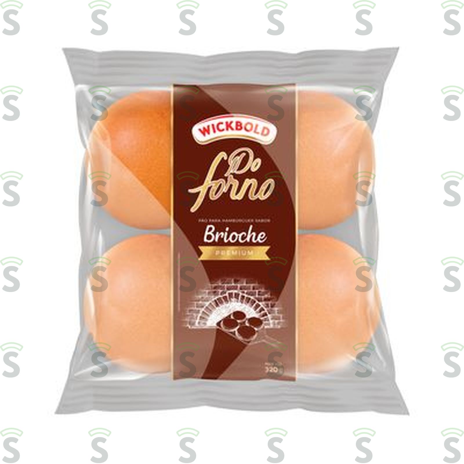 Wickbold-do forno 320g hamburger brioche