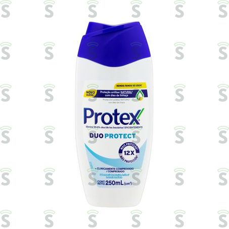  Sabonete Líquido Antibacteriano Protex Duo Protect Frasco 250ml