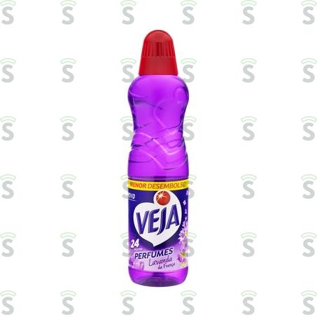  Limpador Perfumado Veja Perfumes Lavanda Frasco 500ml