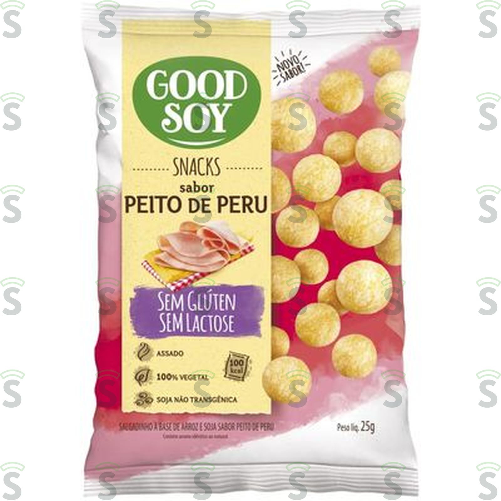 SNACKS DE SOJA PEITO DE PERU 25G