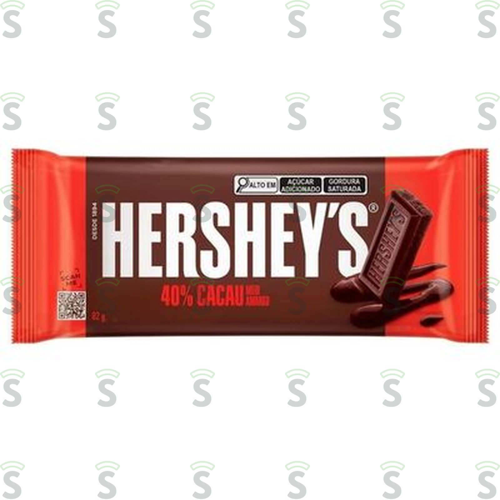 Hersheys-chocolate 82g meio amargo
