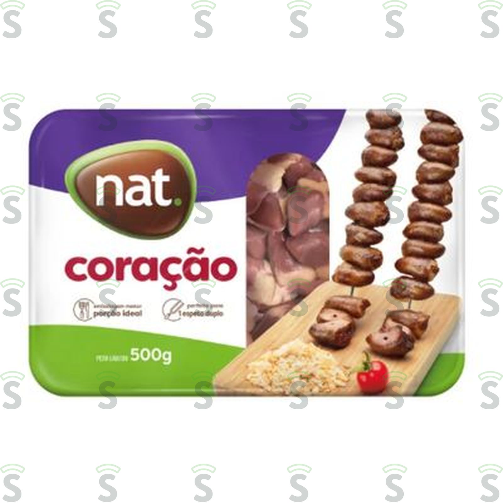 NATFRANGO CORACAO FRANGO BAND 500G CONG