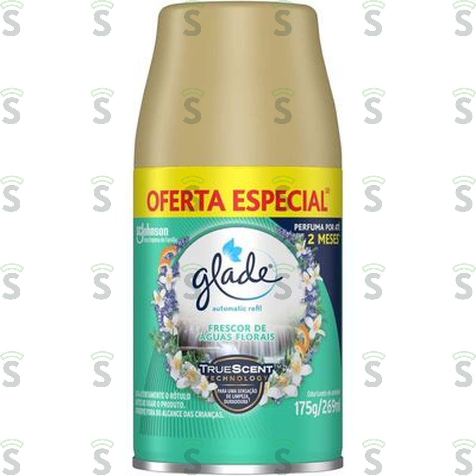 Glade-odorizante 260ml aguas flor of.esp