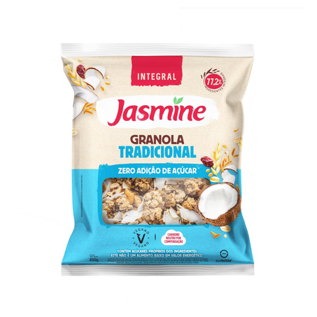 Granola Jasmine 850g - Zero Açúcar - Tradicional