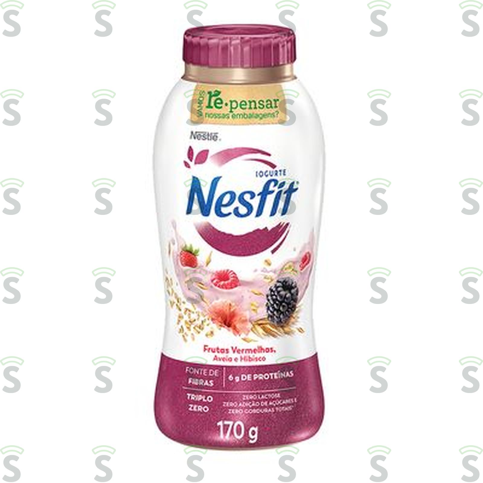 Iogurte Nesfit Frutas Vermelhas Aveia Hibisco 170G