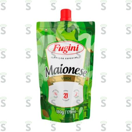  Maionese Fugini 180gr Verde Sc Bico