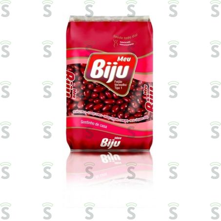  Feijão Vermelho Meu Biju Tipo 1 Pacote 500g