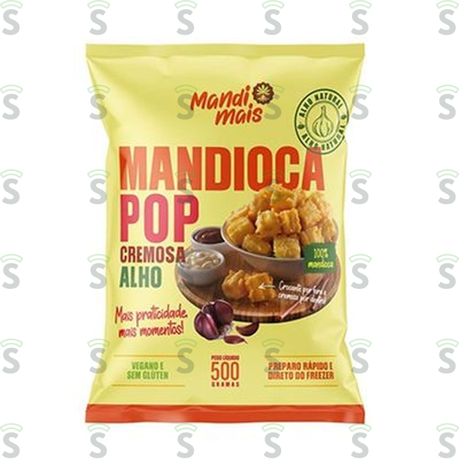 MANDIOCA POP CREM. MANDI 500G ALHO