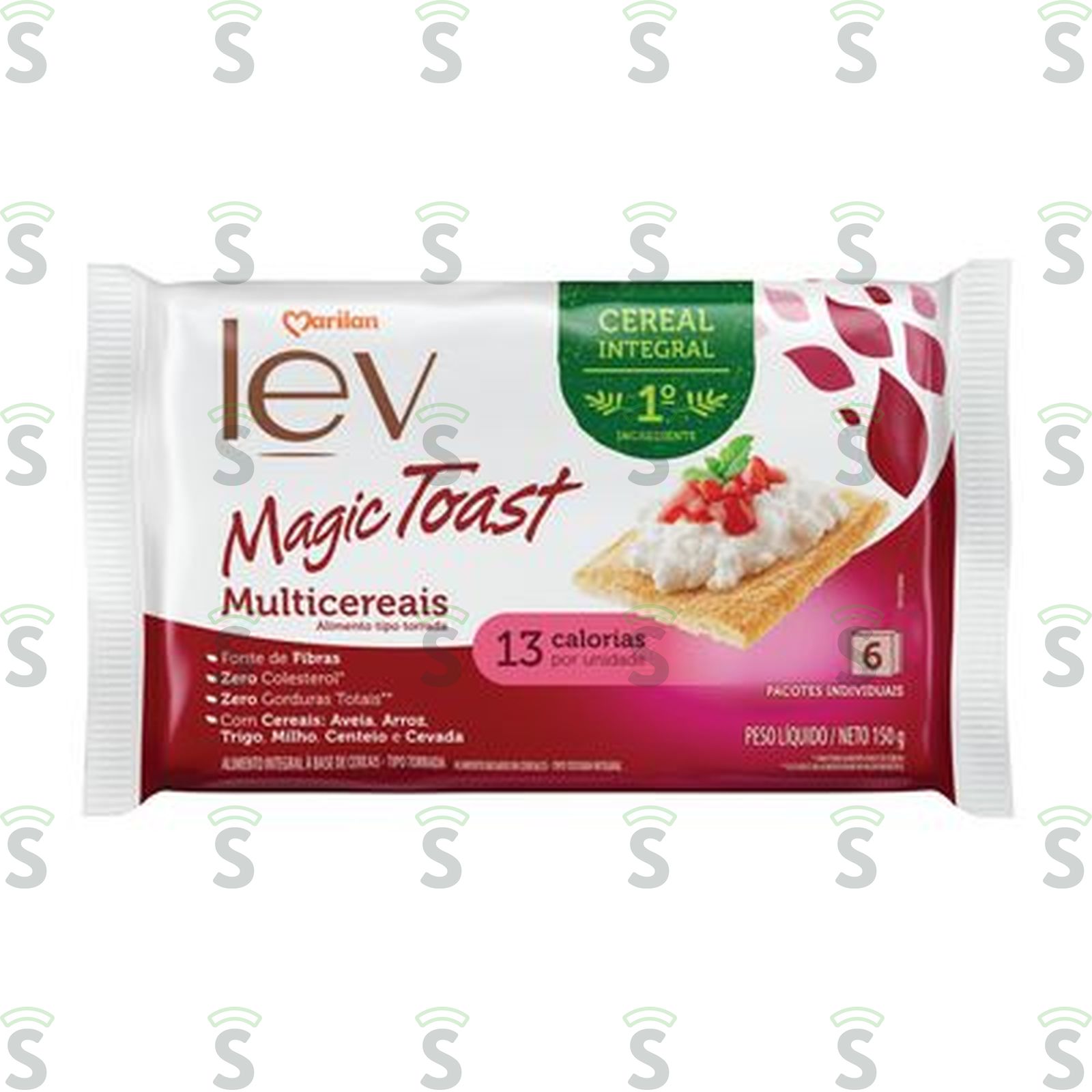 Torrada Lev Magic Toast Multicereais 150G