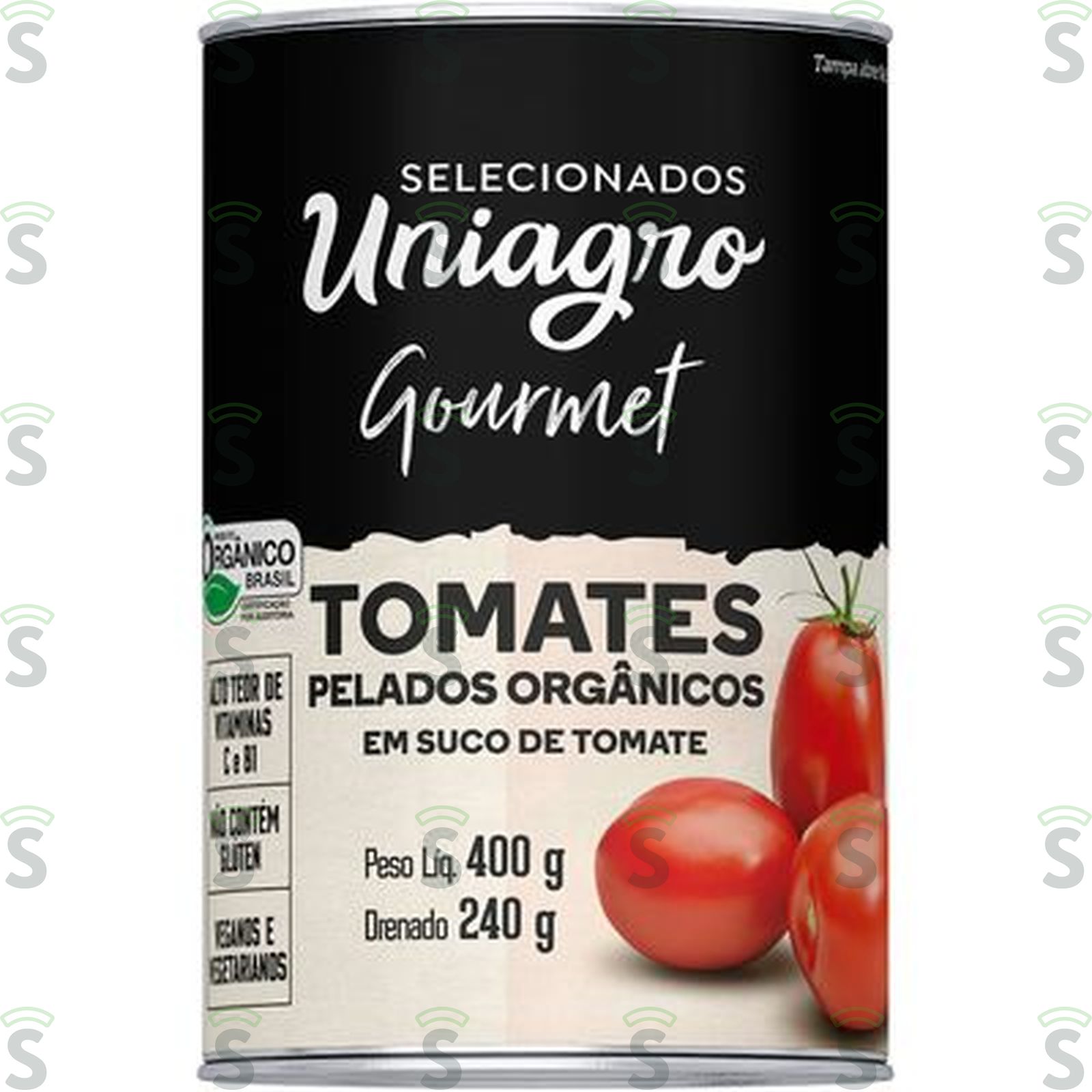 Uniagro-tomate pelado 240g organico