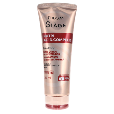 Shampoo Siàge Eudora Nutri Acidificação Complex 250ml Galeria-0