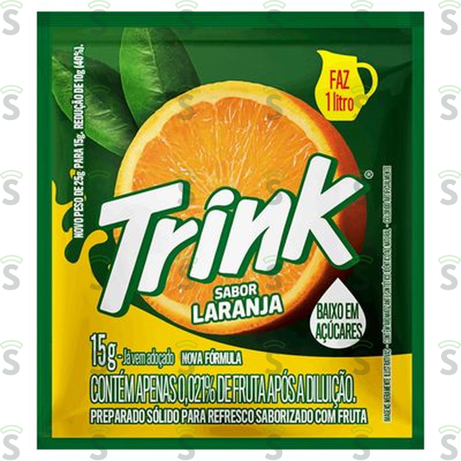 REFRESCO PO TRINK 15G LARANJA