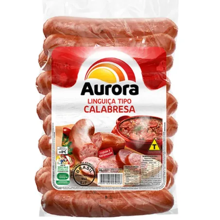 Aurora Linguiça Tipo Calabresa Kg