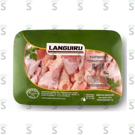  Coxinha Asa  Frango Languiru Temp 700g