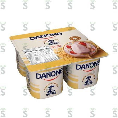  Danone Polpa 340g Morango C/aveia C/4