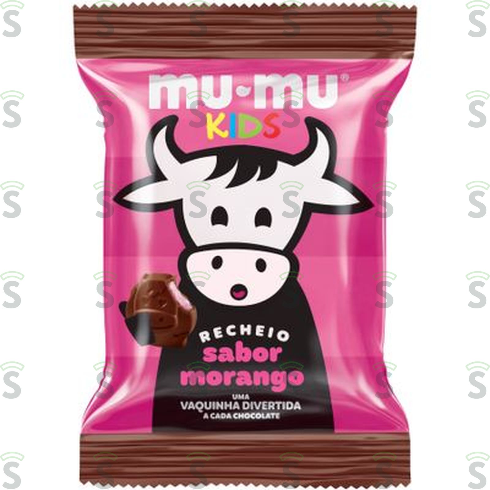 Mu mu-doce de leite kids 4g morango