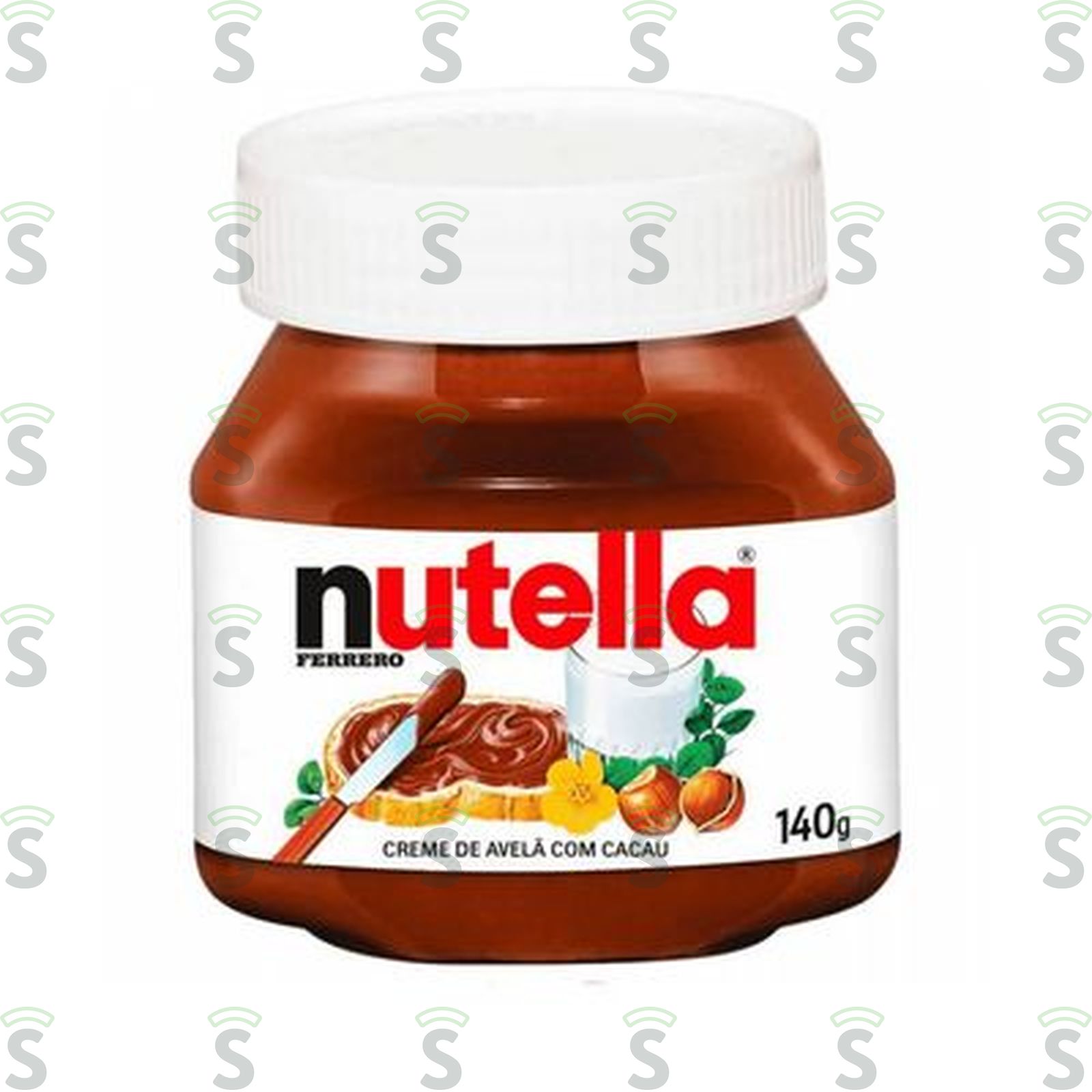 Creme de Avelã Nutella  com Cacau Pote 140gr