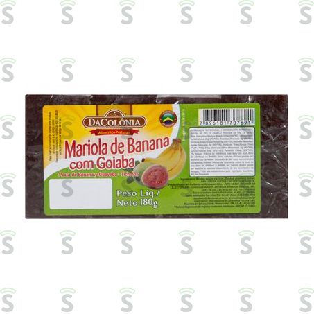 Dacolonia-mariola Banana C/goiaba 180g