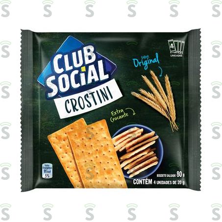  Club Social-crostini 80g Original