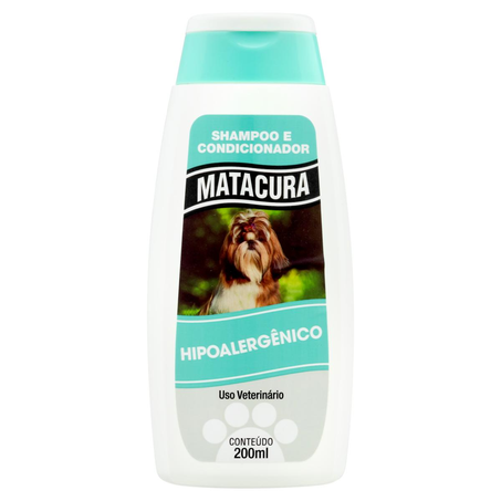 Shampoo e Condicionador Matacura 200ml - Para Cães